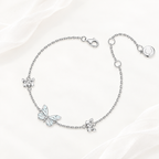 Luminous Dream Blue Butterfly Bracelet
