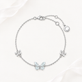 Luminous Dream Blue Butterfly Bracelet