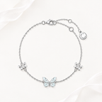 Luminous Dream Blue Butterfly Bracelet